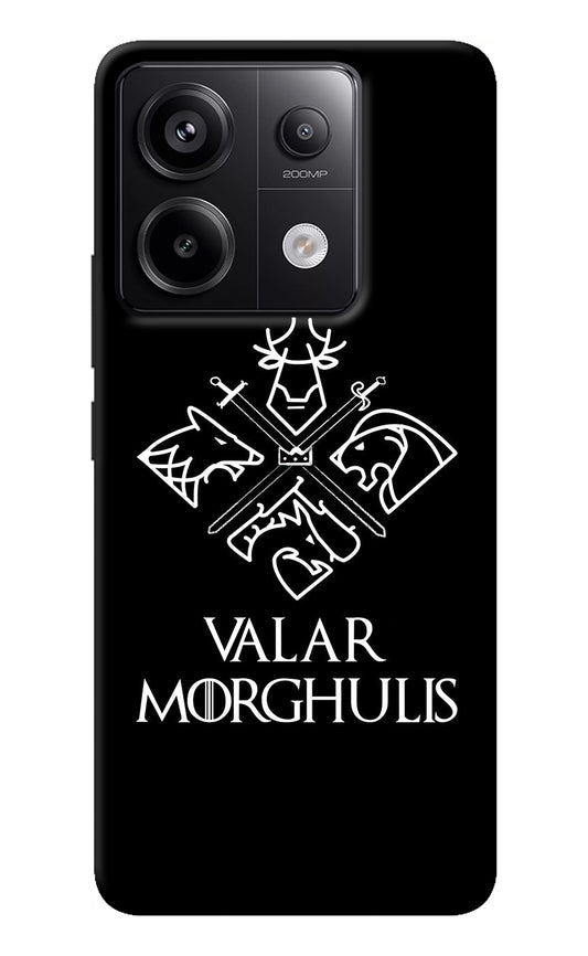 Valar Morghulis | Game Of Thrones Redmi Note 13 Pro 5G Back Cover