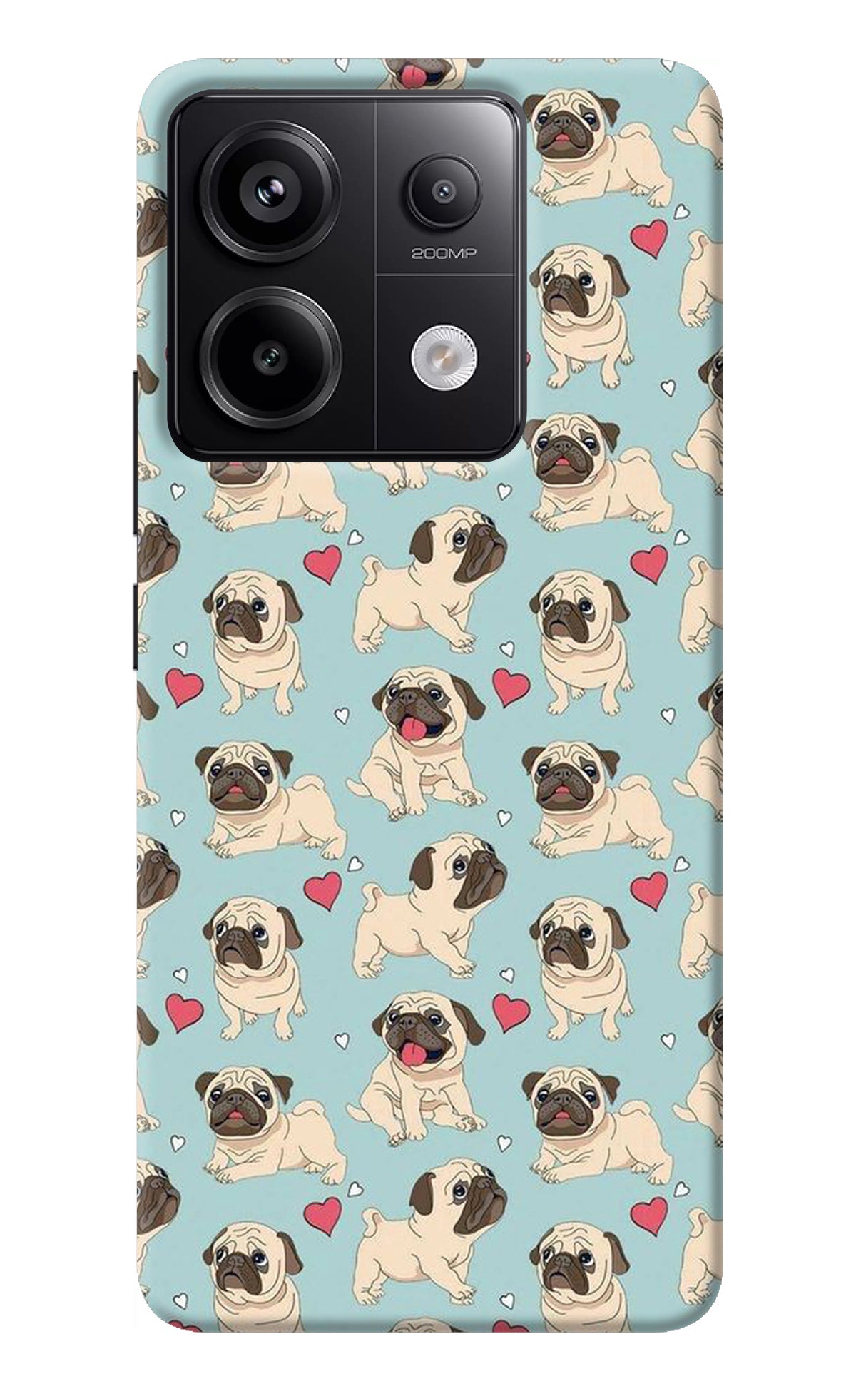 Pug Dog Redmi Note 13 Pro 5G Back Cover