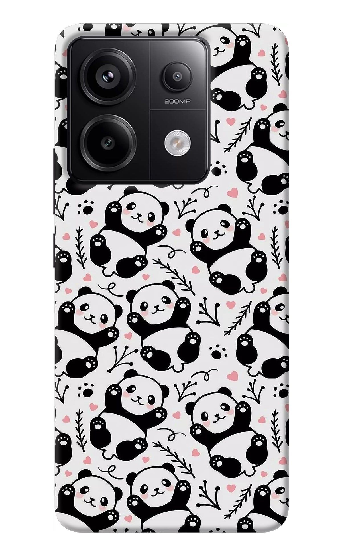 Cute Panda Redmi Note 13 Pro 5G Back Cover