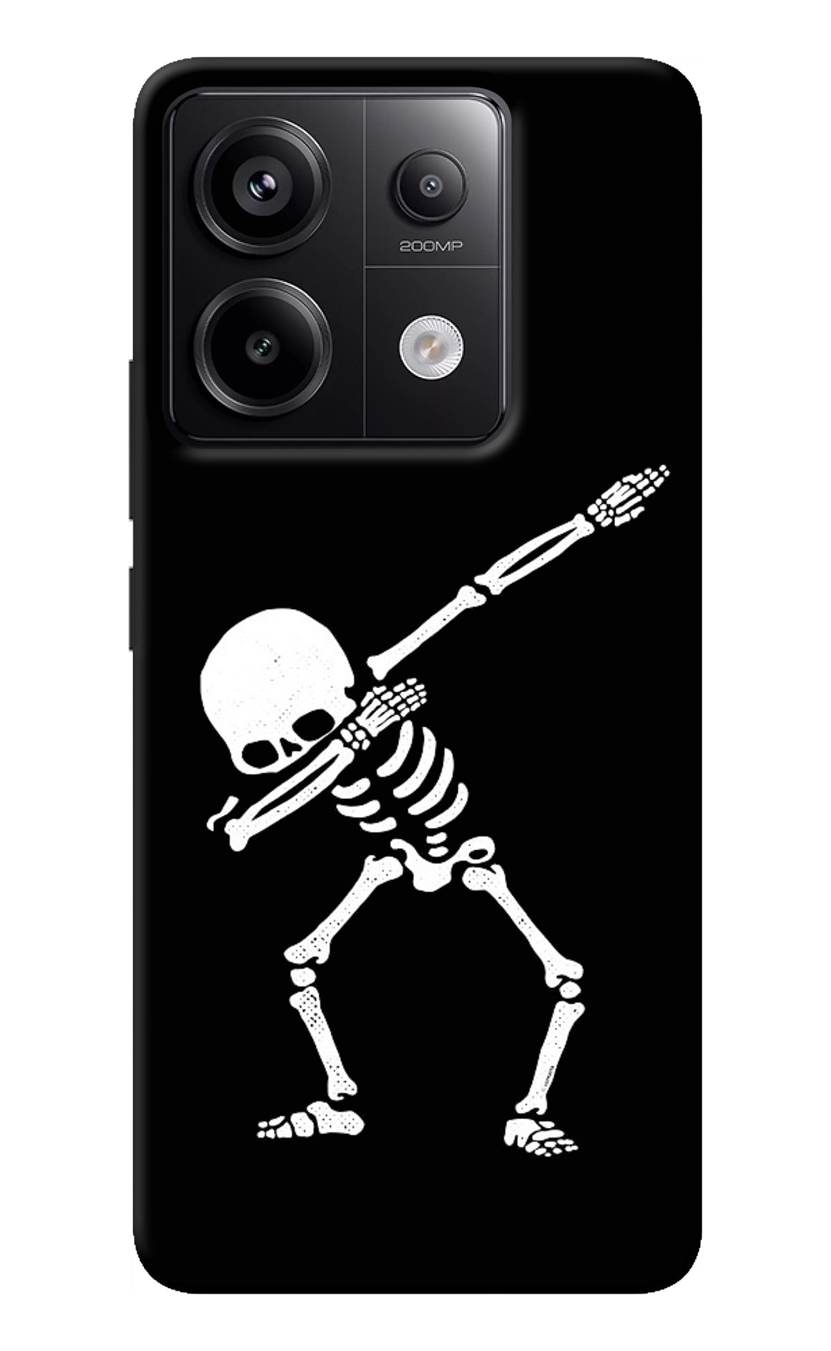 Dabbing Skeleton Art Redmi Note 13 Pro 5G Back Cover