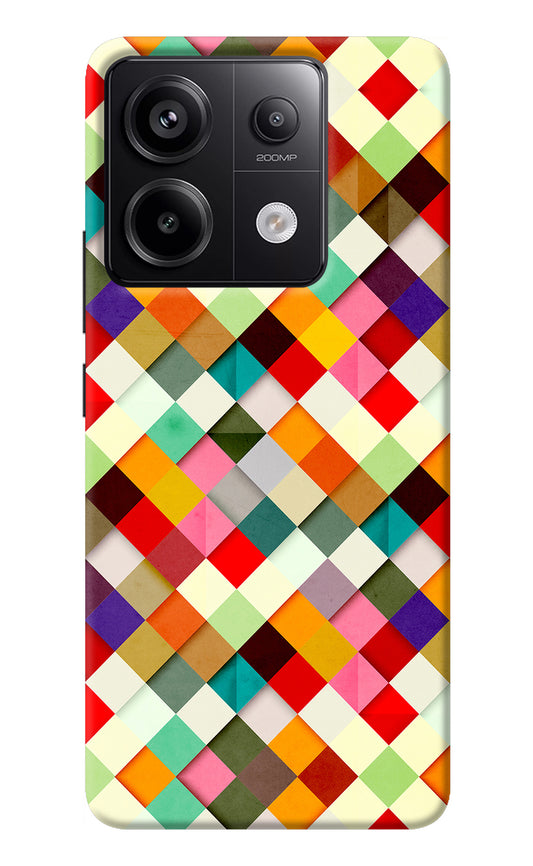 Geometric Abstract Colorful Redmi Note 13 Pro 5G Back Cover