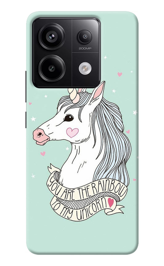 Unicorn Wallpaper Redmi Note 13 Pro 5G Back Cover