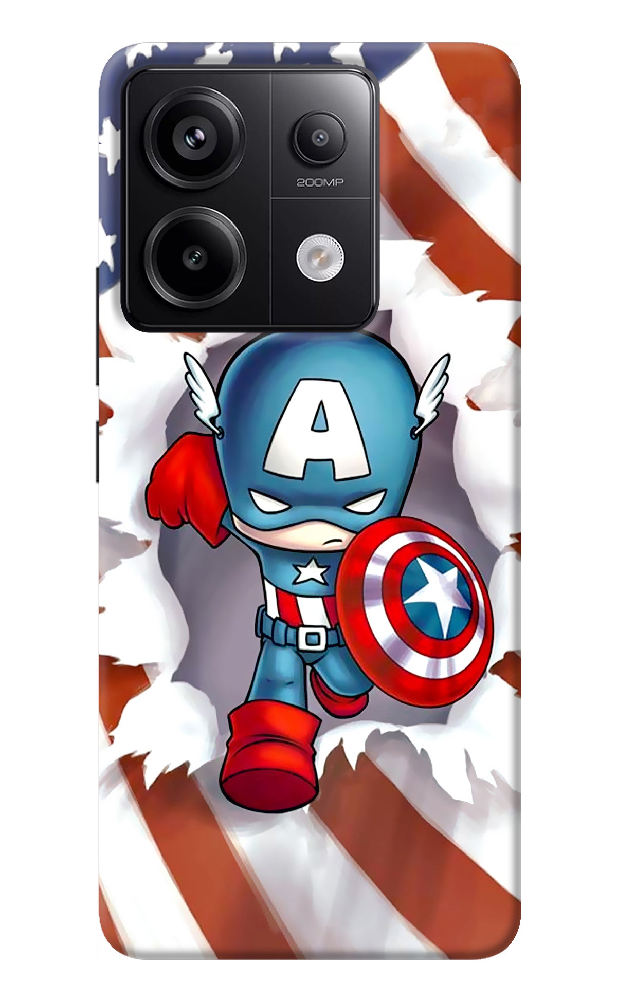 Captain America Redmi Note 13 Pro 5G Back Cover