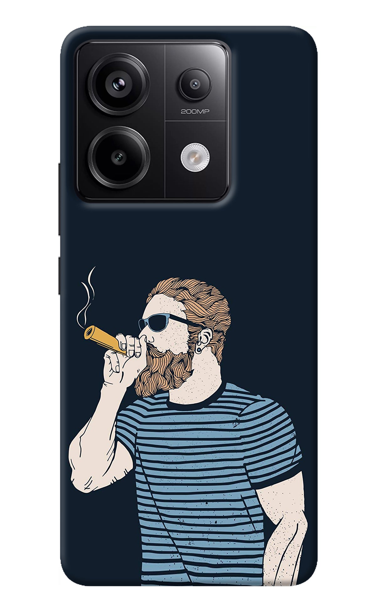 Smoking Redmi Note 13 Pro 5G Back Cover