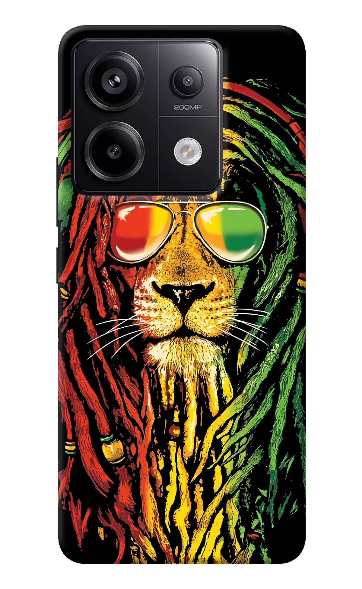 Rasta Lion Redmi Note 13 Pro 5G Back Cover