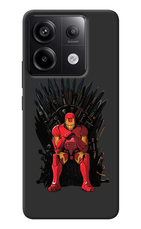 Ironman Throne Redmi Note 13 Pro 5G Back Cover