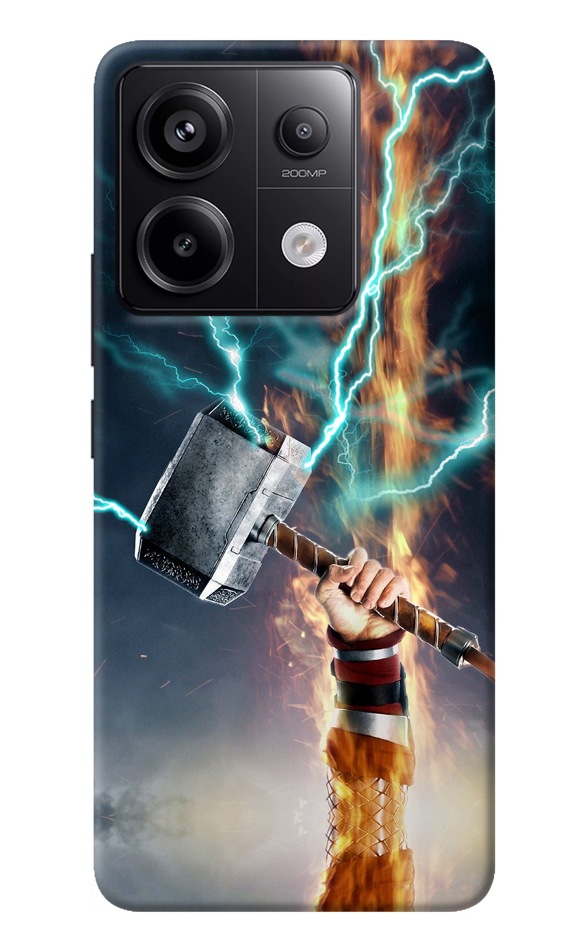 Thor Hammer Mjolnir Redmi Note 13 Pro 5G Back Cover