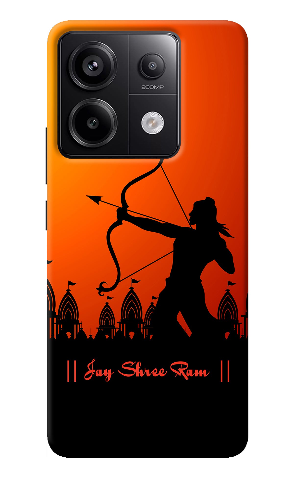 Lord Ram - 4 Redmi Note 13 Pro 5G Back Cover