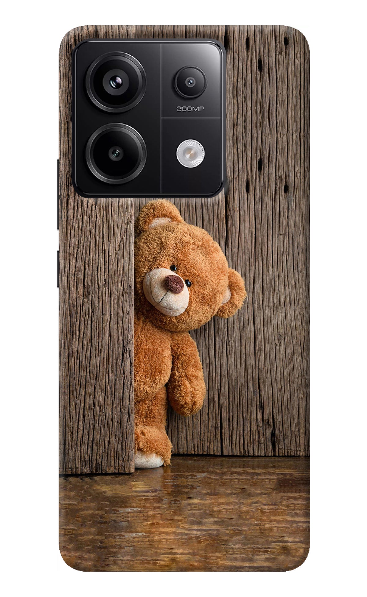 Teddy Wooden Redmi Note 13 Pro 5G Back Cover