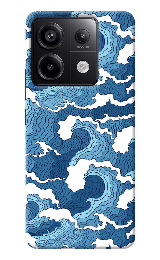 Blue Waves Redmi Note 13 Pro 5G Back Cover