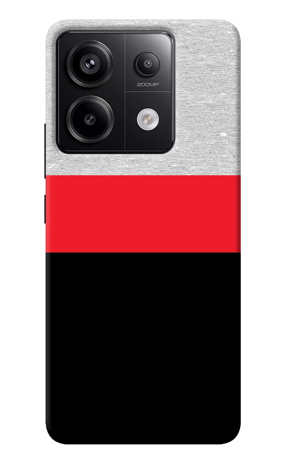 Tri Color Pattern Redmi Note 13 Pro 5G Back Cover