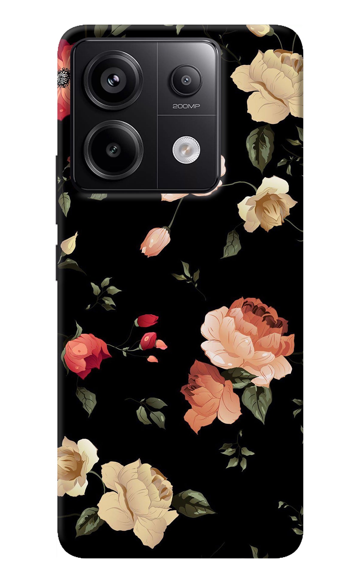 Flowers Redmi Note 13 Pro 5G Back Cover