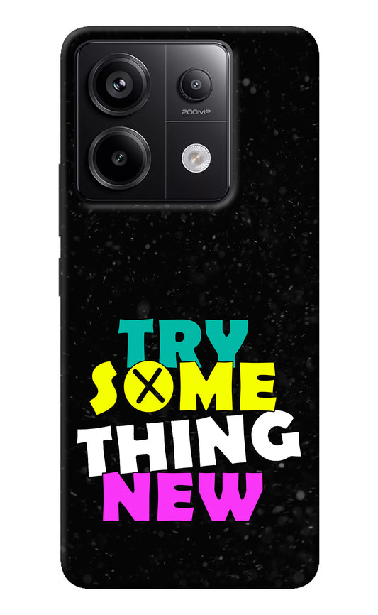 Try Something New Redmi Note 13 Pro 5G Back Cover