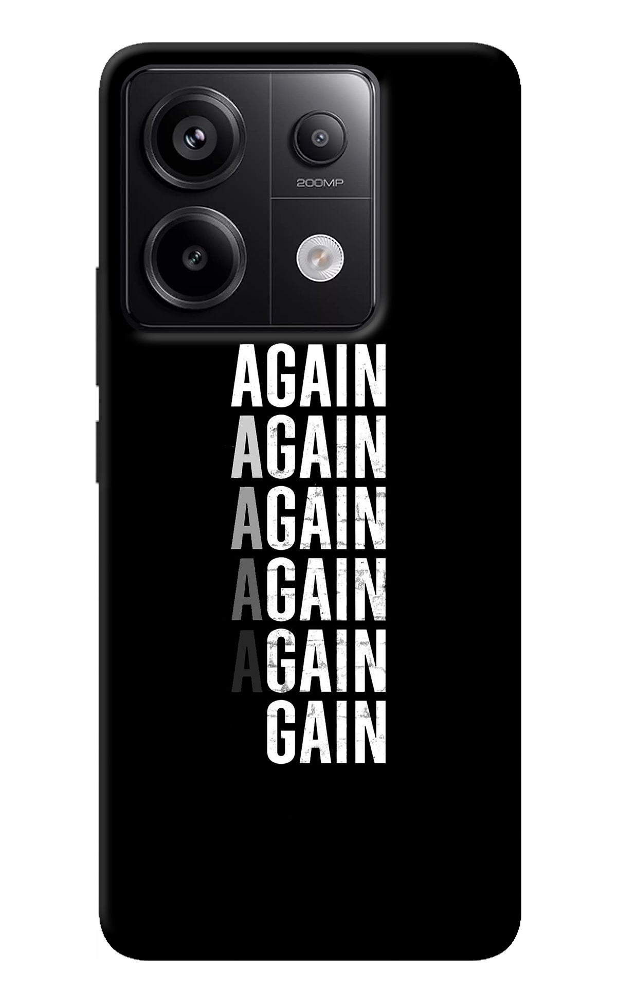 Again Again Gain Redmi Note 13 Pro 5G Back Cover