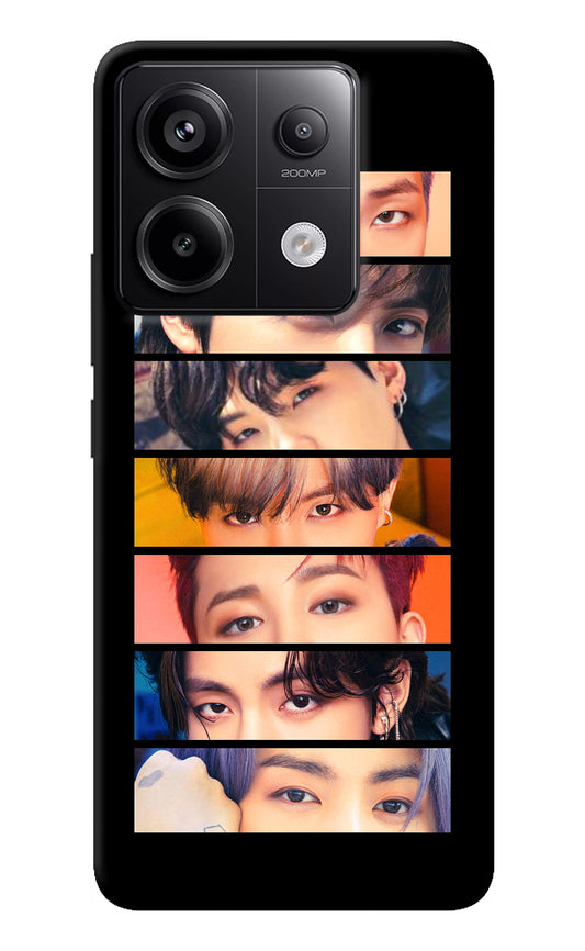 BTS Eyes Redmi Note 13 Pro 5G Back Cover