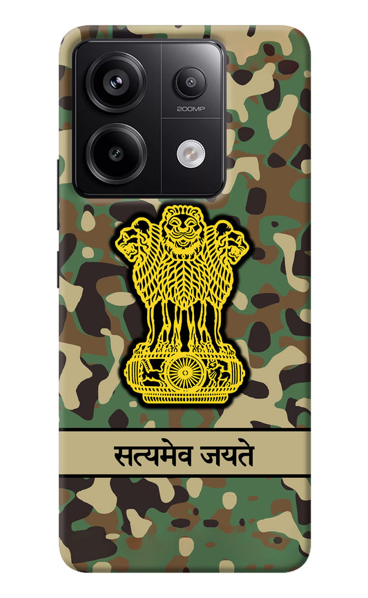 Satyamev Jayate Army Redmi Note 13 Pro 5G Back Cover