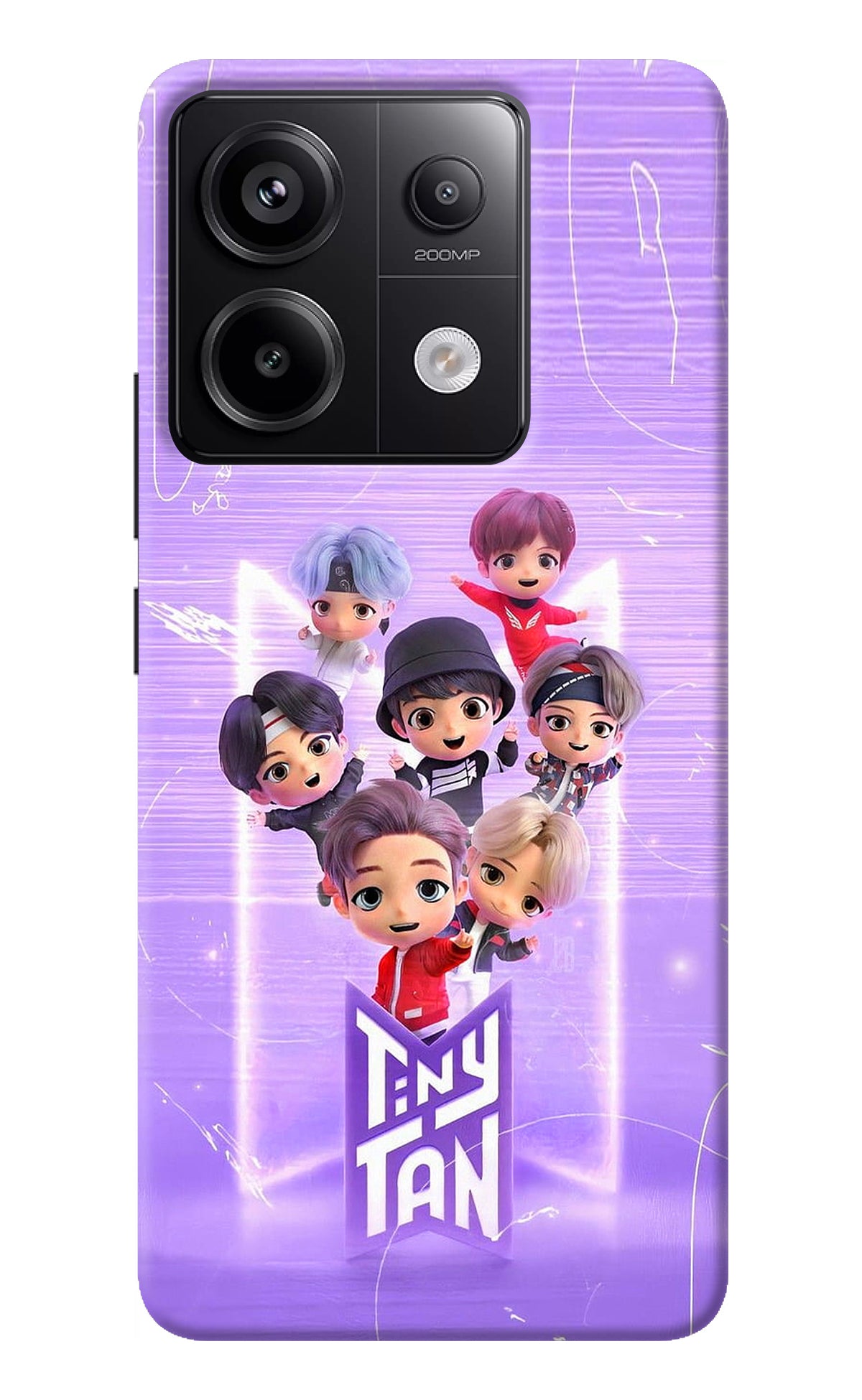 BTS Tiny Tan Redmi Note 13 Pro 5G Back Cover