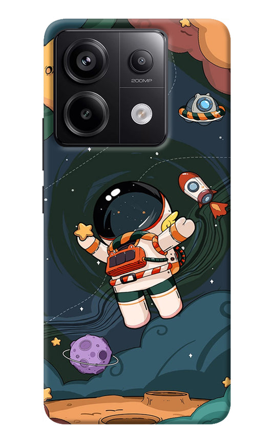 Cartoon Astronaut Redmi Note 13 Pro 5G Back Cover