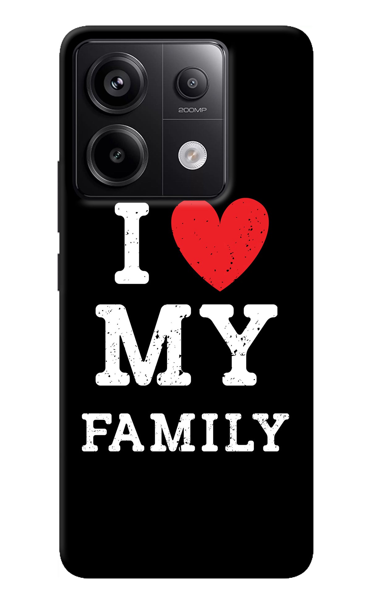 I Love My Family Redmi Note 13 Pro 5G Back Cover