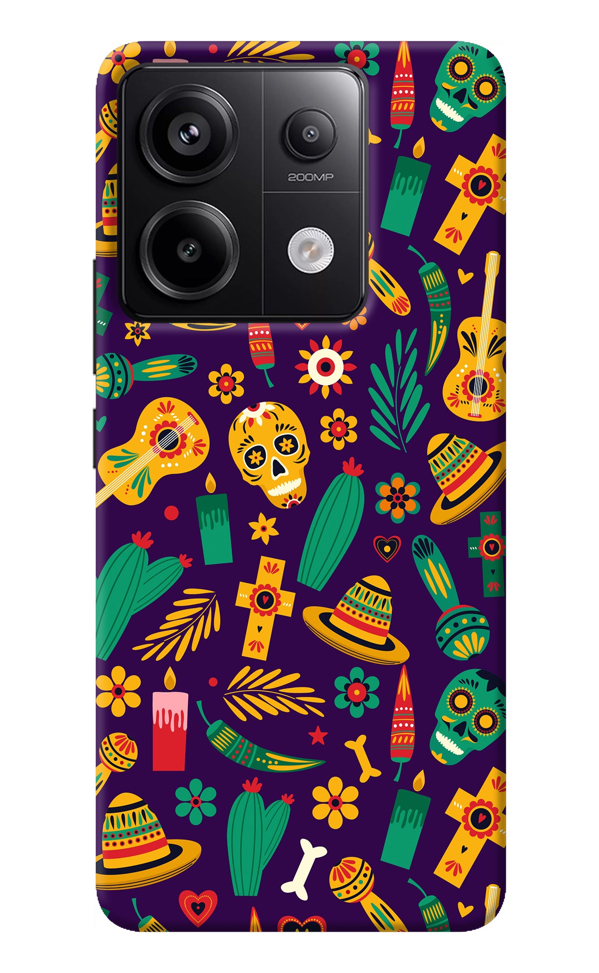 Mexican Artwork Redmi Note 13 Pro 5G Back Cover