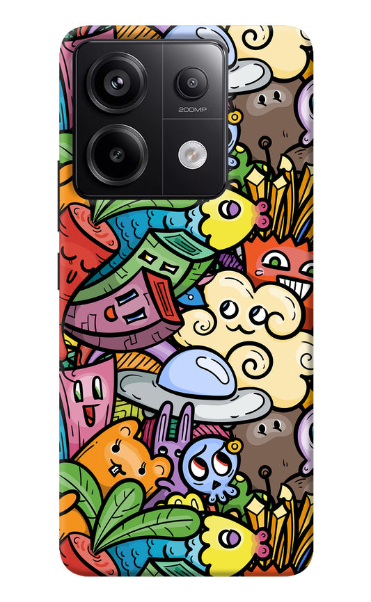 Veggie Doodle Redmi Note 13 Pro 5G Back Cover