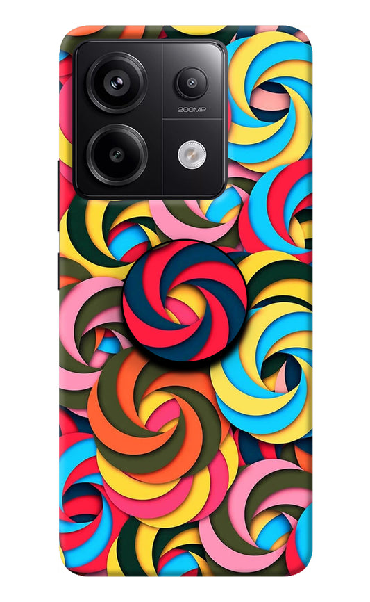 Spiral Pattern Redmi Note 13 Pro 5G Pop Case