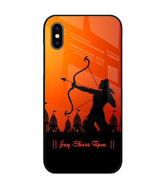 Lord Ram - 4 iPhone XS Glass Cover