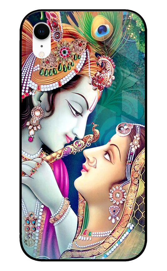 Radha Krishna iPhone XR Glass Cover
