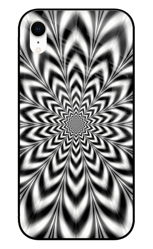 Optical Illusions iPhone XR Glass Cover