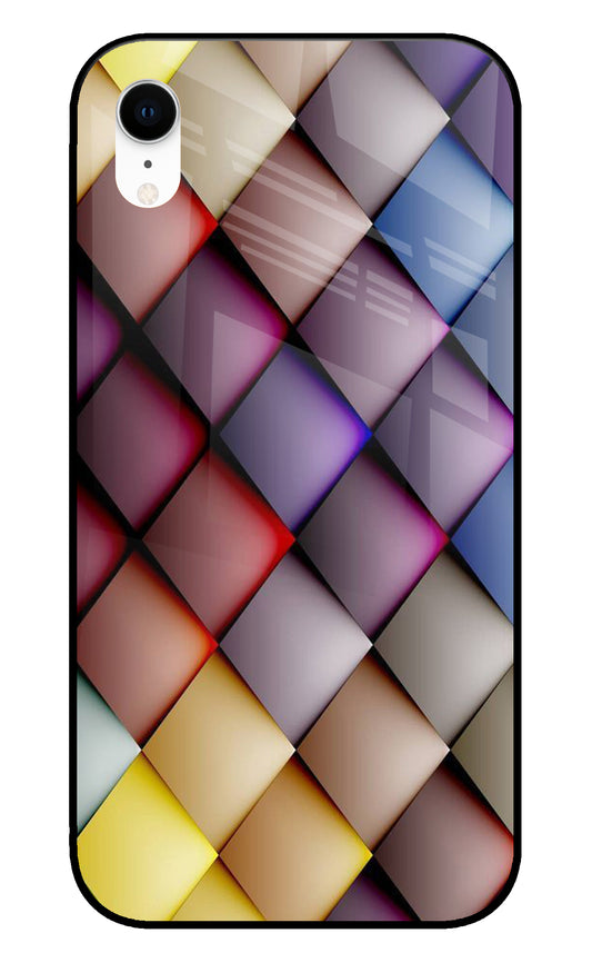 Vector Abstract iPhone XR Glass Cover