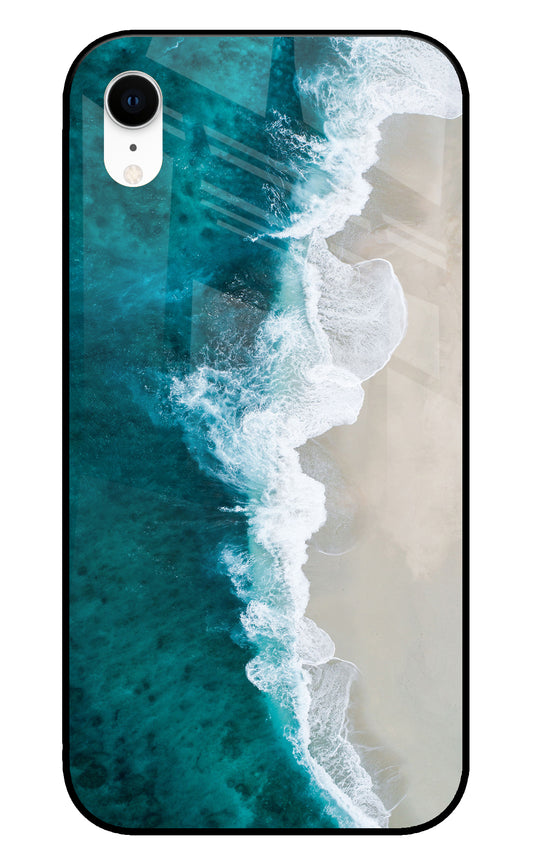 Tuquoise Ocean Beach iPhone XR Glass Cover
