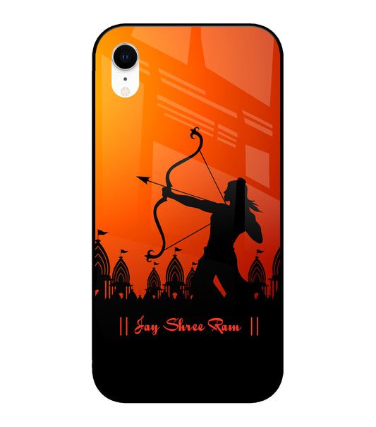 Lord Ram - 4 iPhone XR Glass Cover