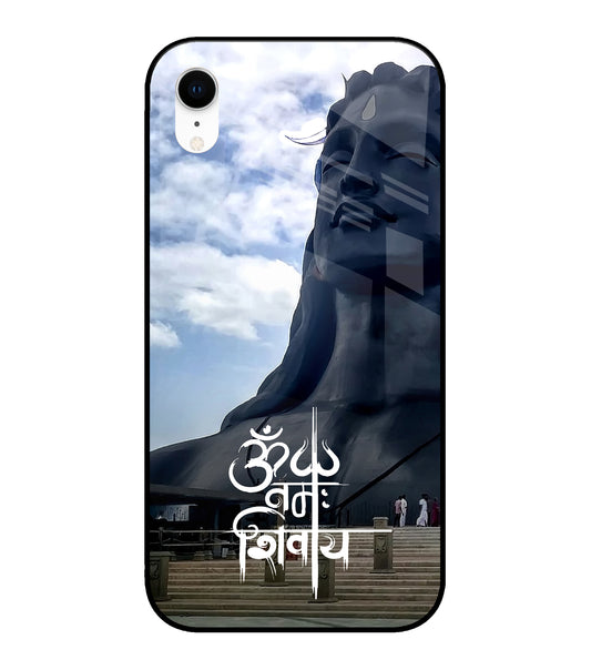 Om Namah Shivay iPhone XR Glass Cover