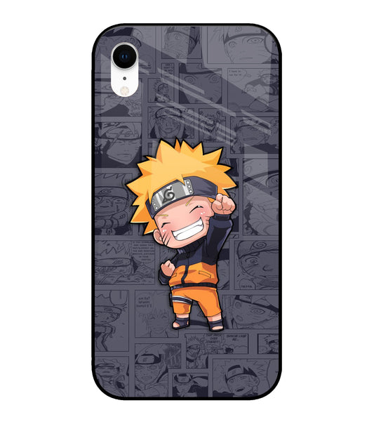 Chota Naruto iPhone XR Glass Cover