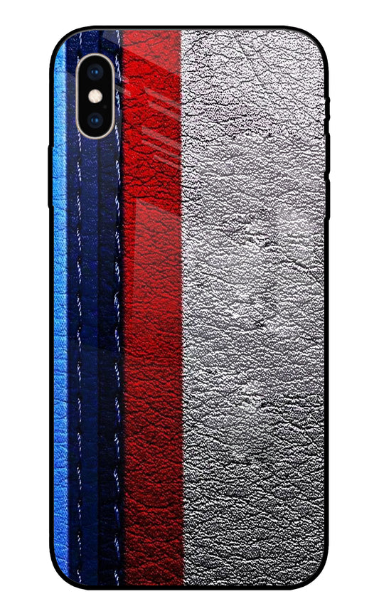 BMW Stripes iPhone XS Max Glass Cover