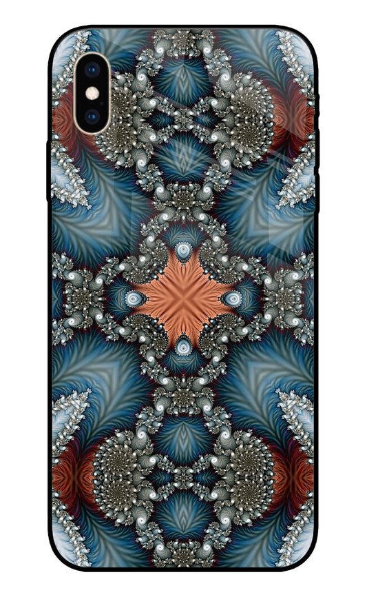 Fractal Art iPhone XS Max Glass Cover