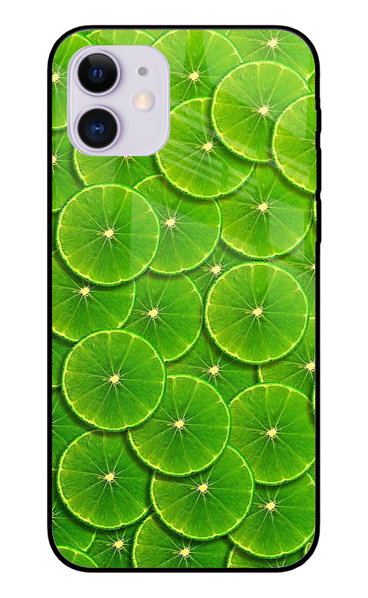 Lime Slice iPhone 11 Glass Cover
