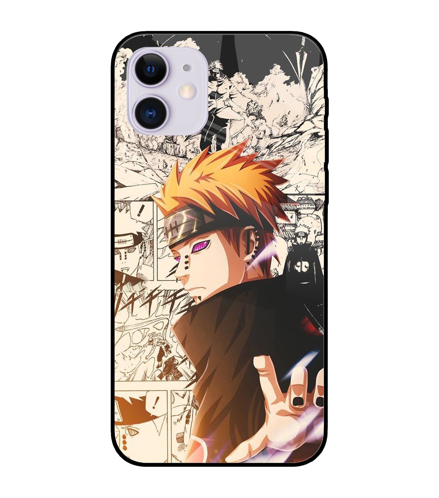 Pain Anime iPhone 11 Glass Cover