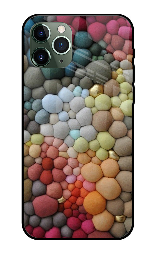 Colorful Balls Rug iPhone 11 Pro Glass Cover