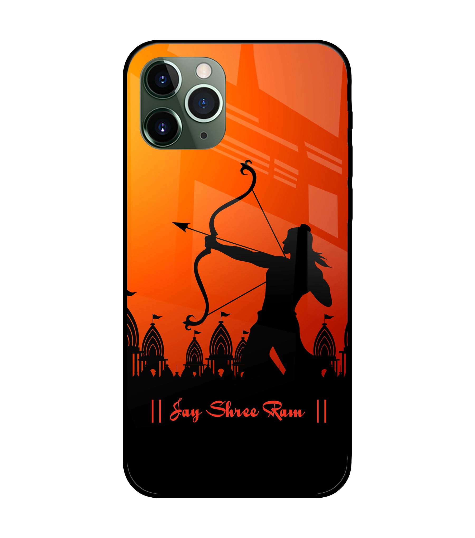 Lord Ram - 4 iPhone 11 Pro Glass Cover