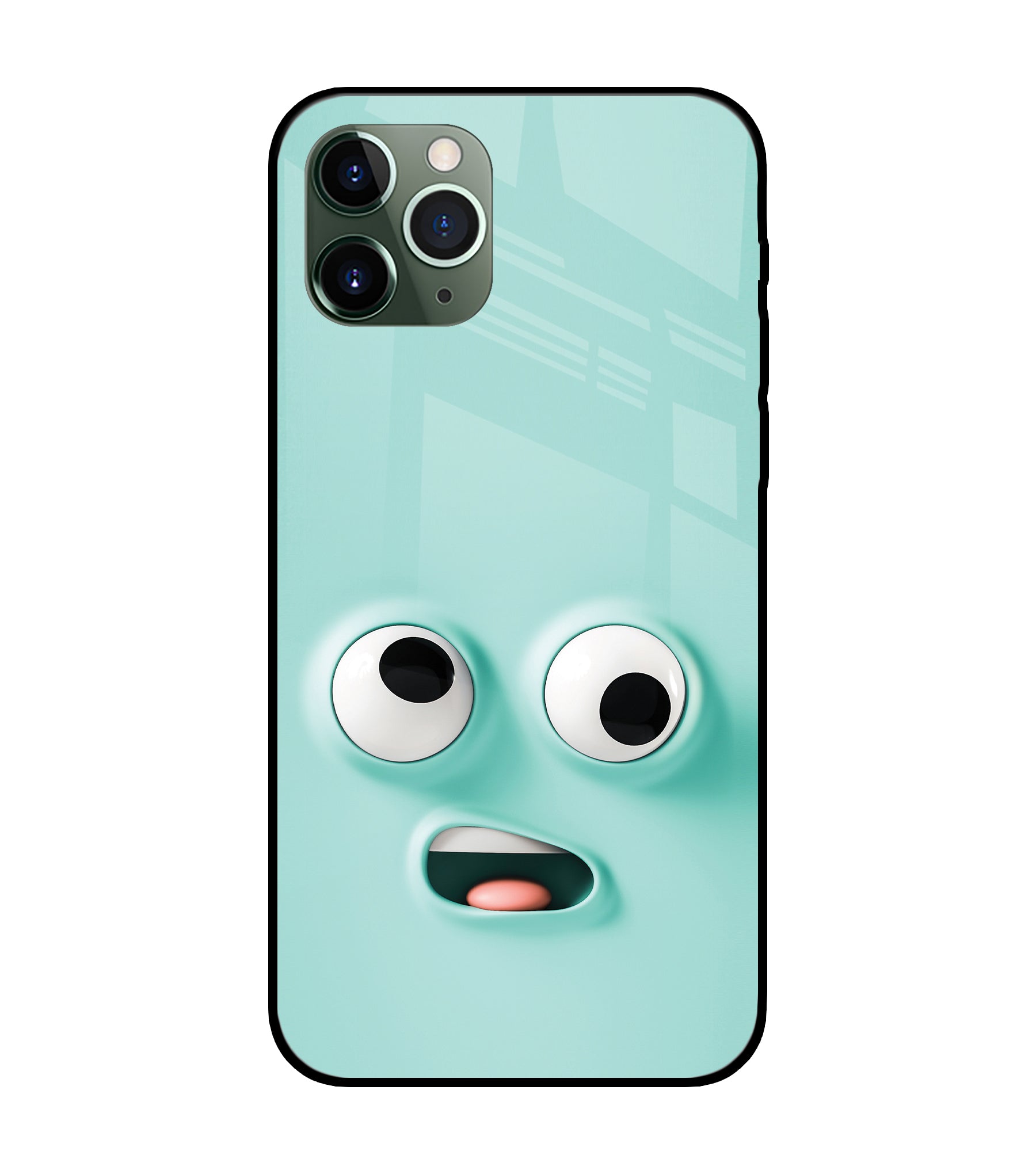 Funny Cartoon iPhone 11 Pro Glass Cover