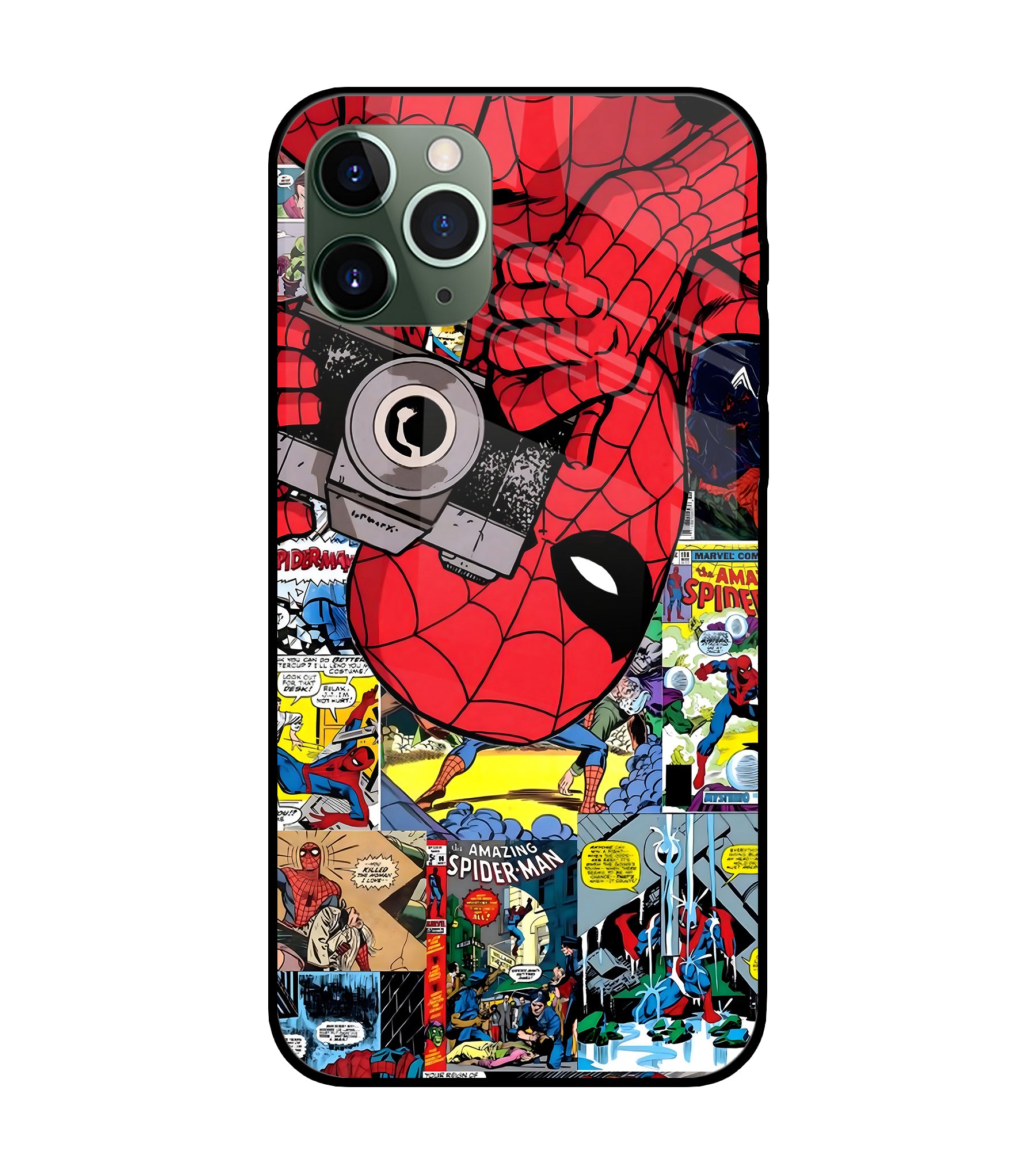 Spider Man iPhone 11 Pro Glass Cover