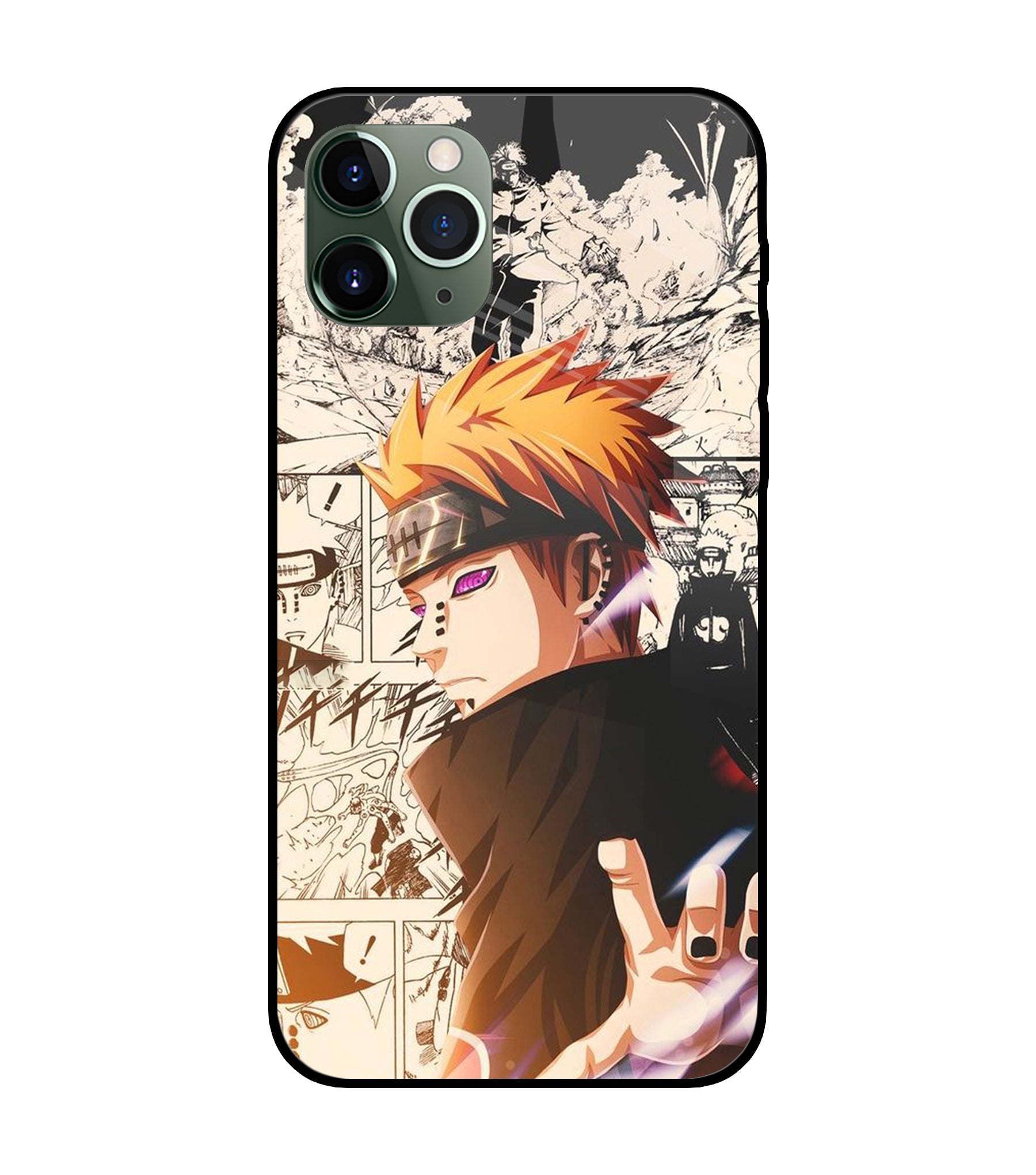 Pain Anime iPhone 11 Pro Glass Cover