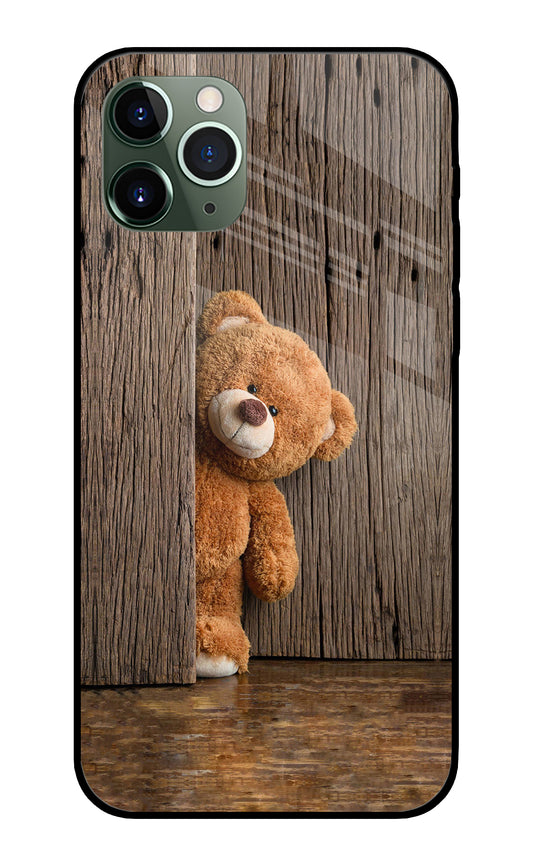 Teddy Wooden iPhone 11 Pro Max Glass Cover