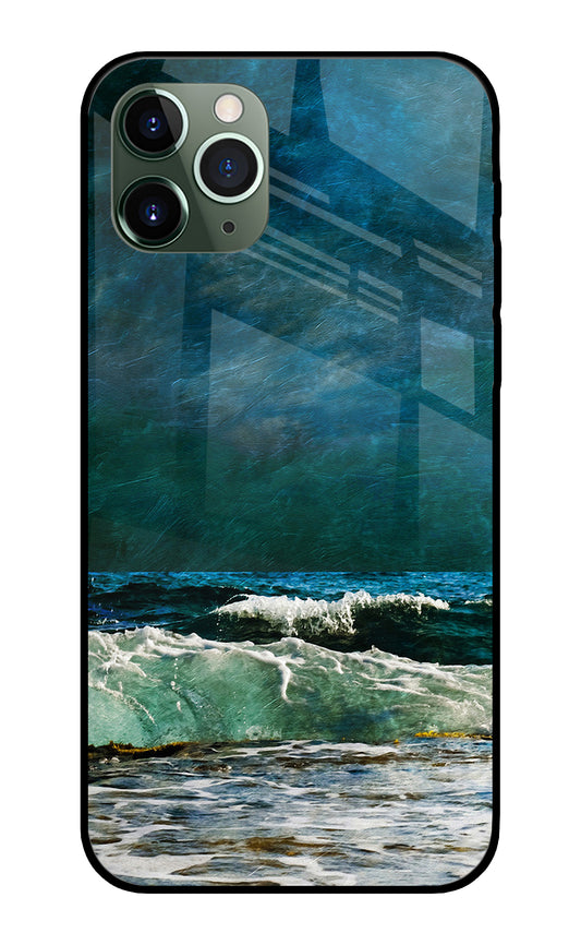 Sea Wave Art iPhone 11 Pro Max Glass Cover
