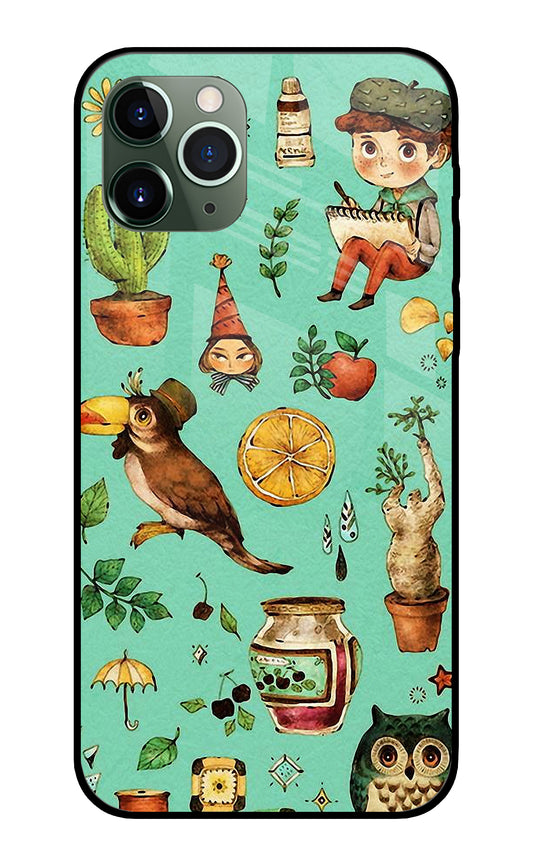 Vintage Art iPhone 11 Pro Max Glass Cover