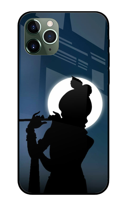 Shri Krishna Silhouette iPhone 11 Pro Max Glass Cover