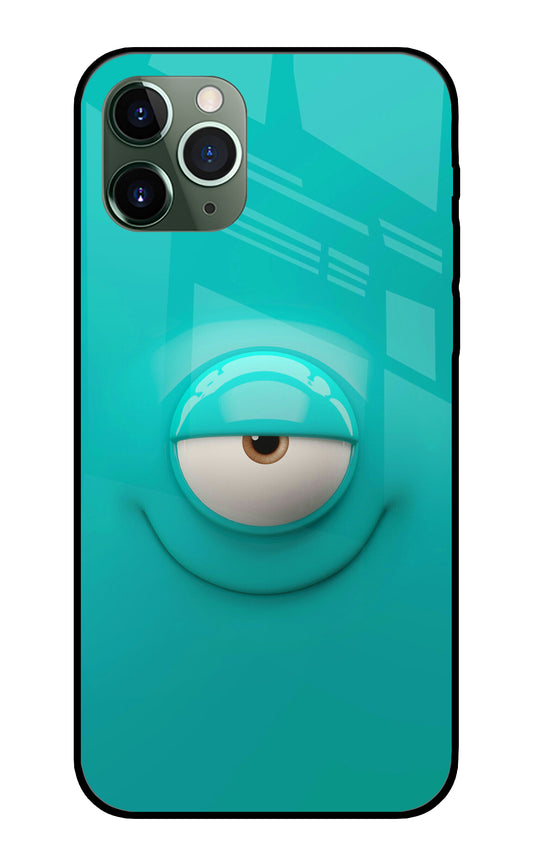 One Eye Cartoon iPhone 11 Pro Max Glass Cover