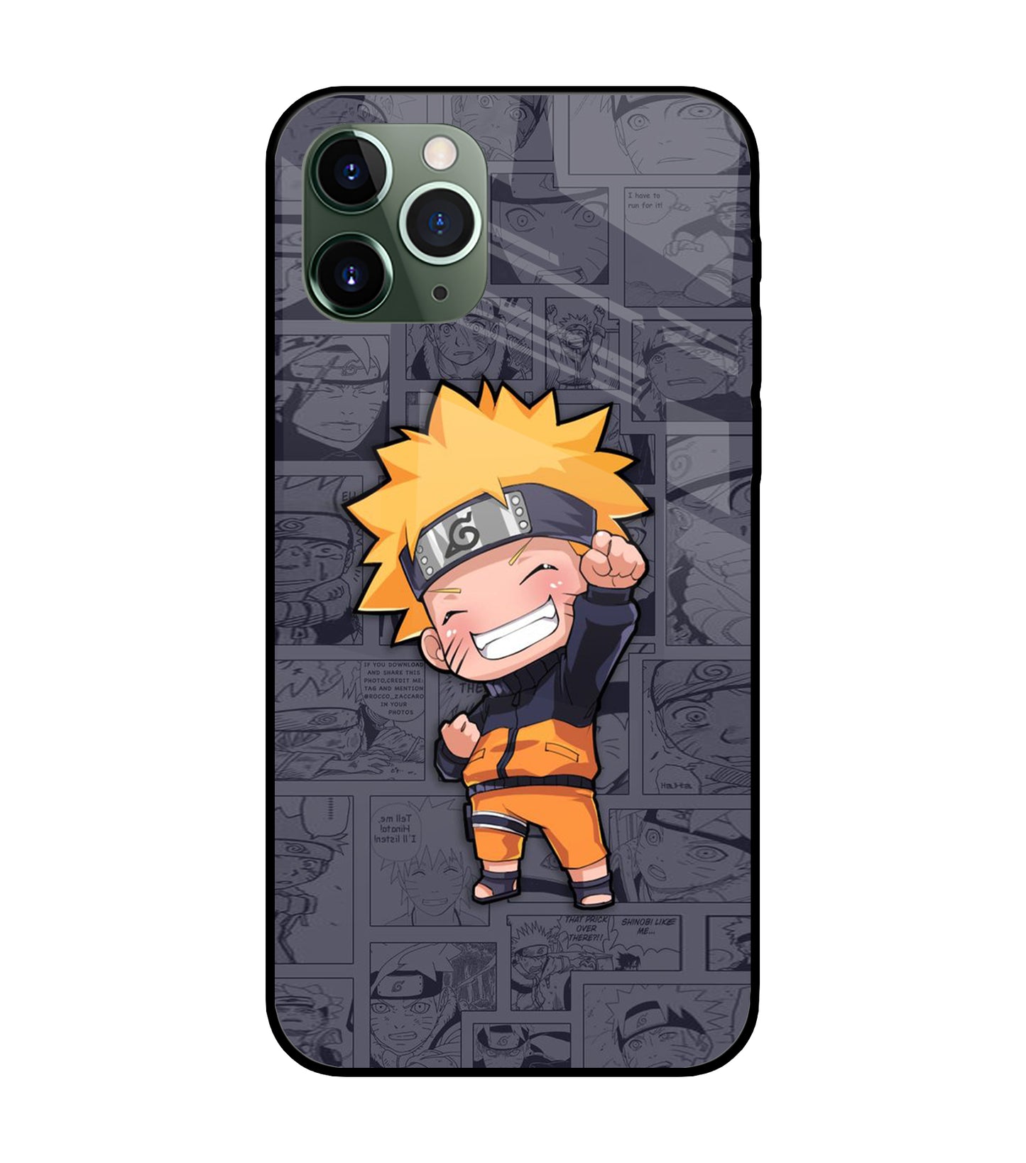 Chota Naruto iPhone 11 Pro Max Glass Cover