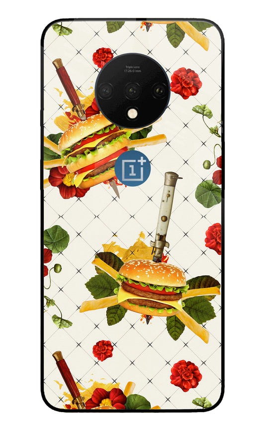 Burger Food Wallpaper Oneplus 7T Glass Cover